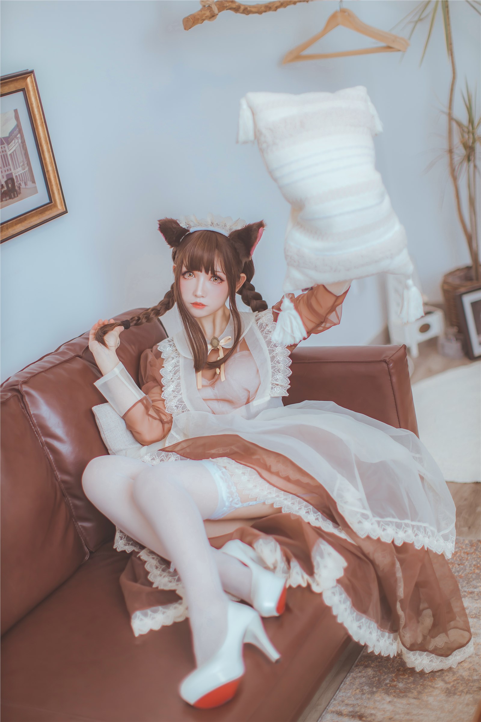 Coser Dress NO.005 Transparent maid(13)